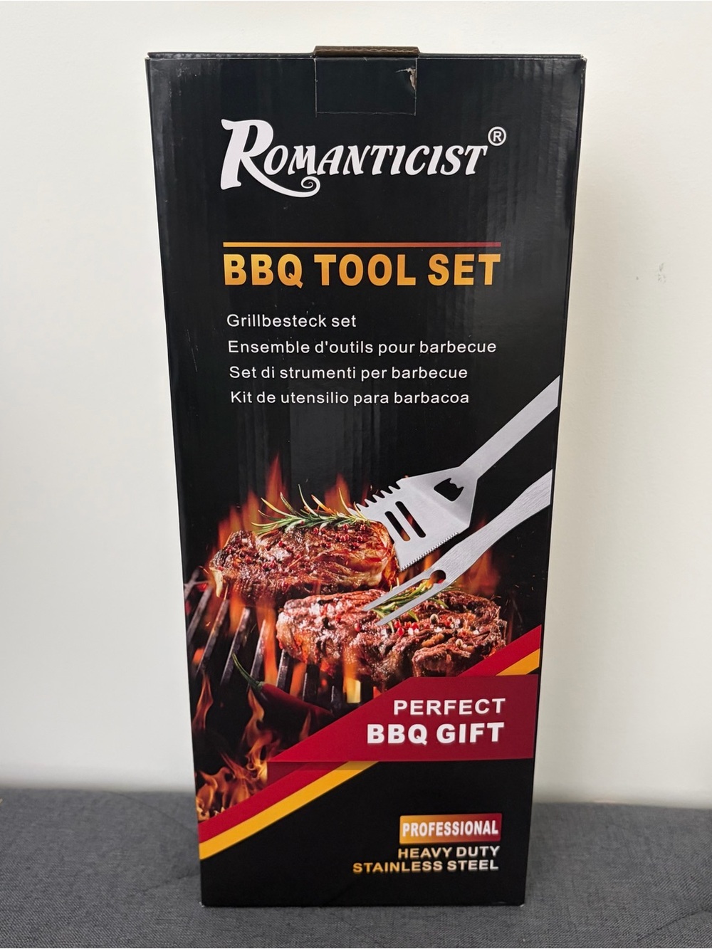 NEW Romanticist BBQ Tool Set 23 pcs with case